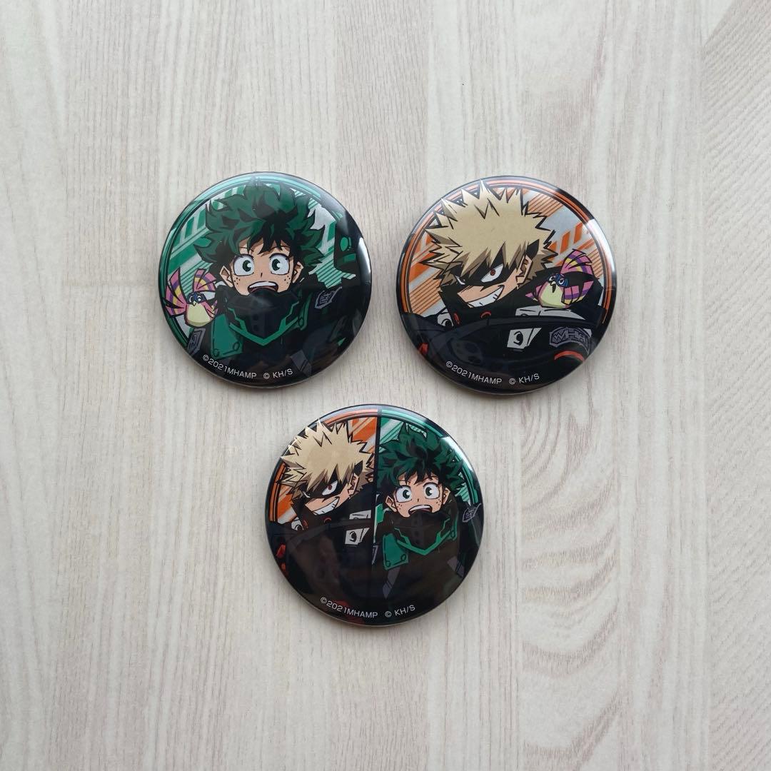 僕のヒーローアカデミア 缶バッジ 爆豪勝己 緑谷出久 - メルカリ