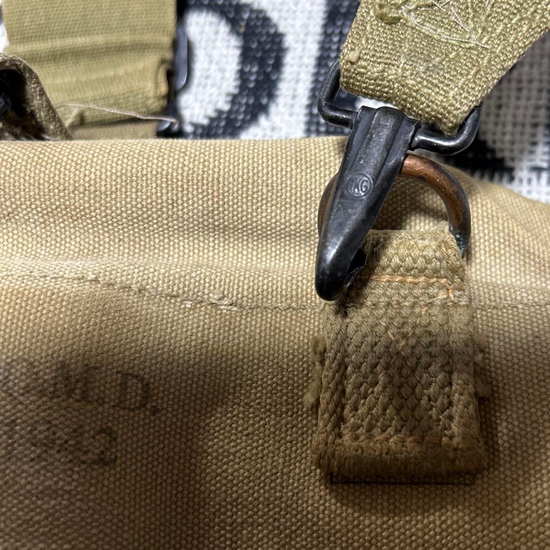 米軍実物 WW2 マップケース バッグ U.S.ARMY 1942年