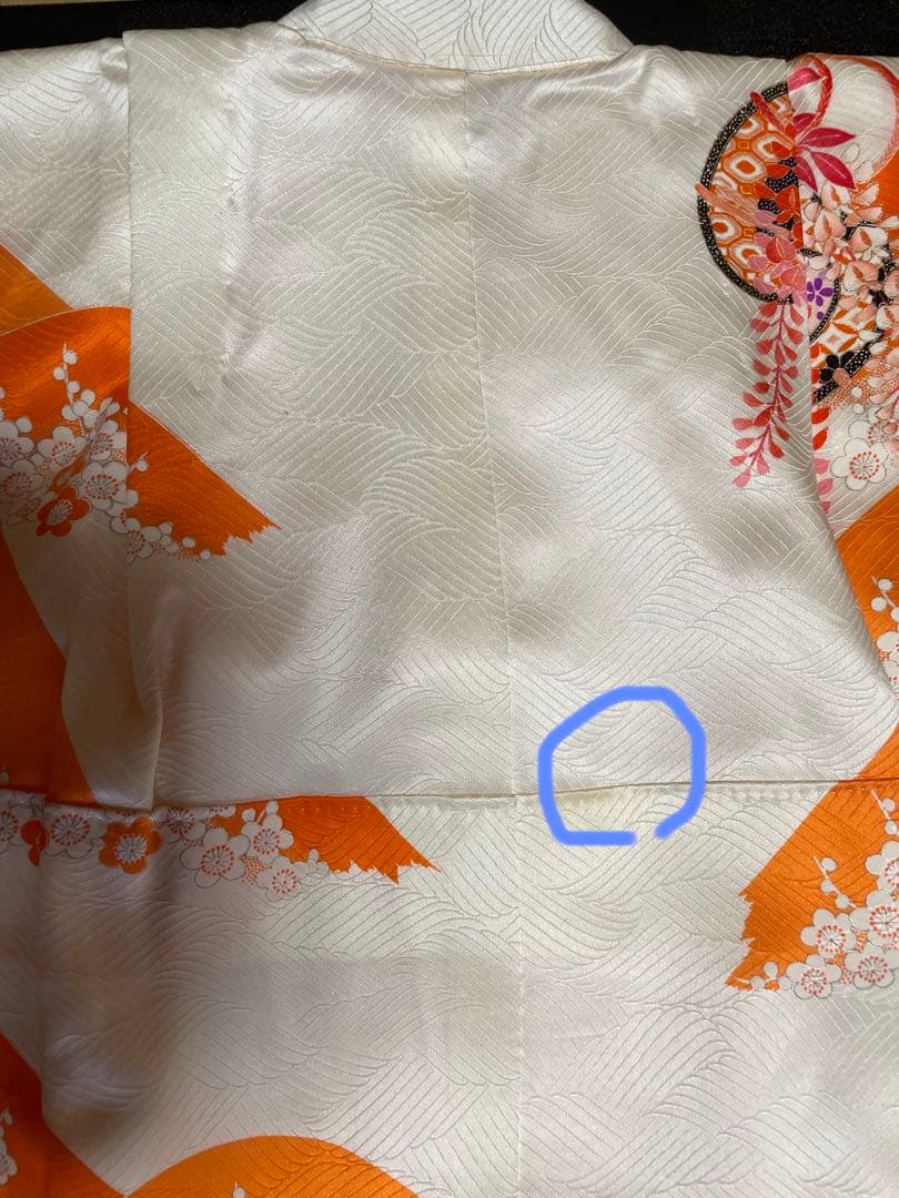 再値下 新品 七五三 6歳7歳 8歳 140㎝ 草履21㎝ 正絹着物 四つ身着物