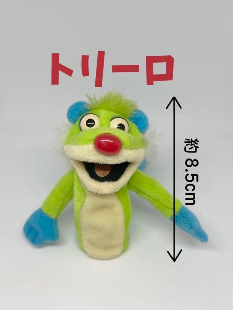 ノック! ノック! ようこそベアーハウス フィンガーパペット 指人形 5体