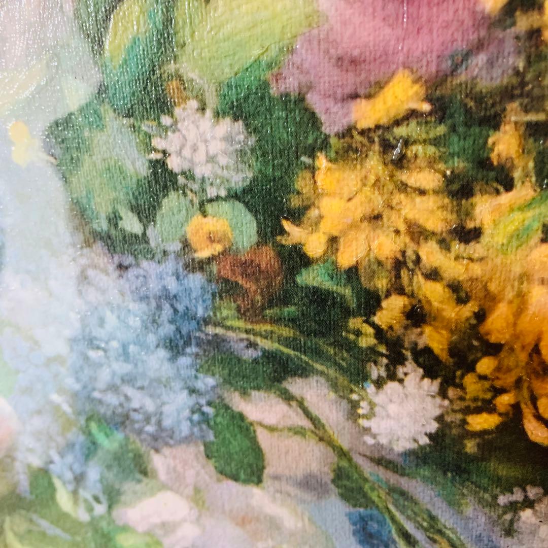 AUGUSTE RENOURE ルノワール 大きな花瓶の花束 絵画 額縁付の通販｜www