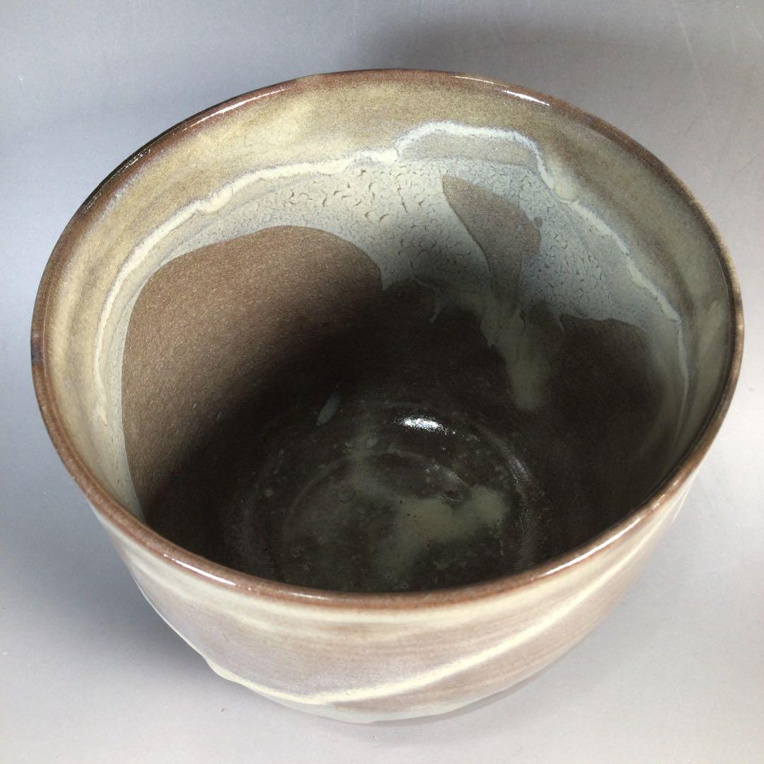 N753 水指 『高取焼』『十一代静山造』『表千家 堀内宗完箱書』 共