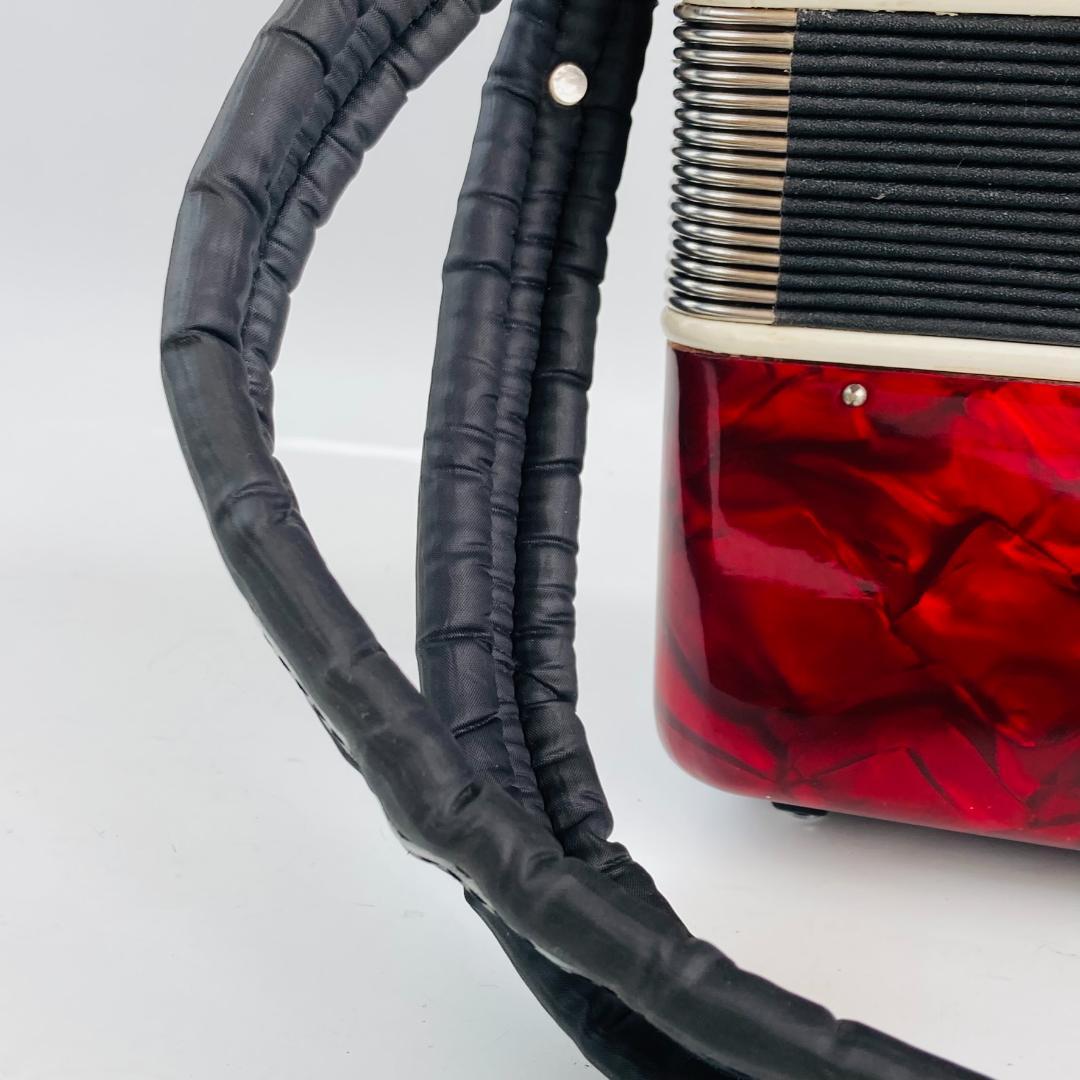 美品 BAILE アコーディオン M2019 30鍵 24ベース 赤 ケース付 - メルカリ