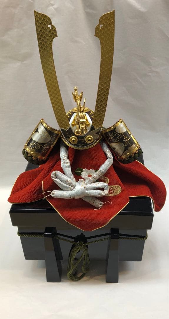 兜　鎧　五月人形Samurai helmet Japanese Samurai Wearable Kabuto Helmet with a Mask -Marutake