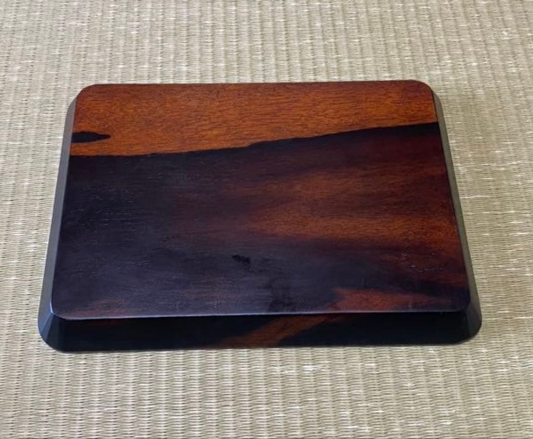 黒柿拭き漆我谷盆（くろがきふきうるしわがたぼん） - メルカリ