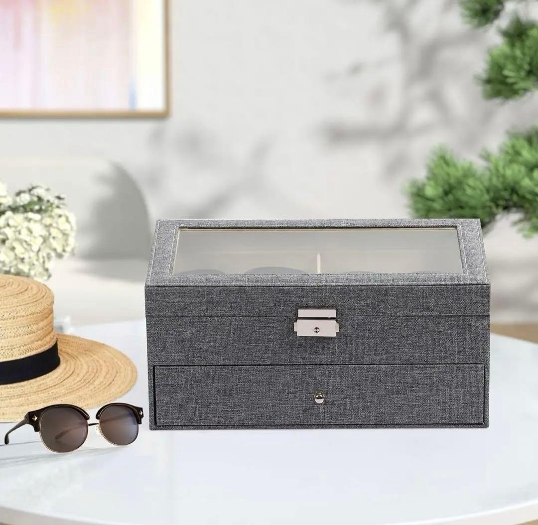 メガネケース アクセサリーケース 小物入れ 収納 12ピース 楽天市場】コレクションケース メガネケース ジュエリーボックス