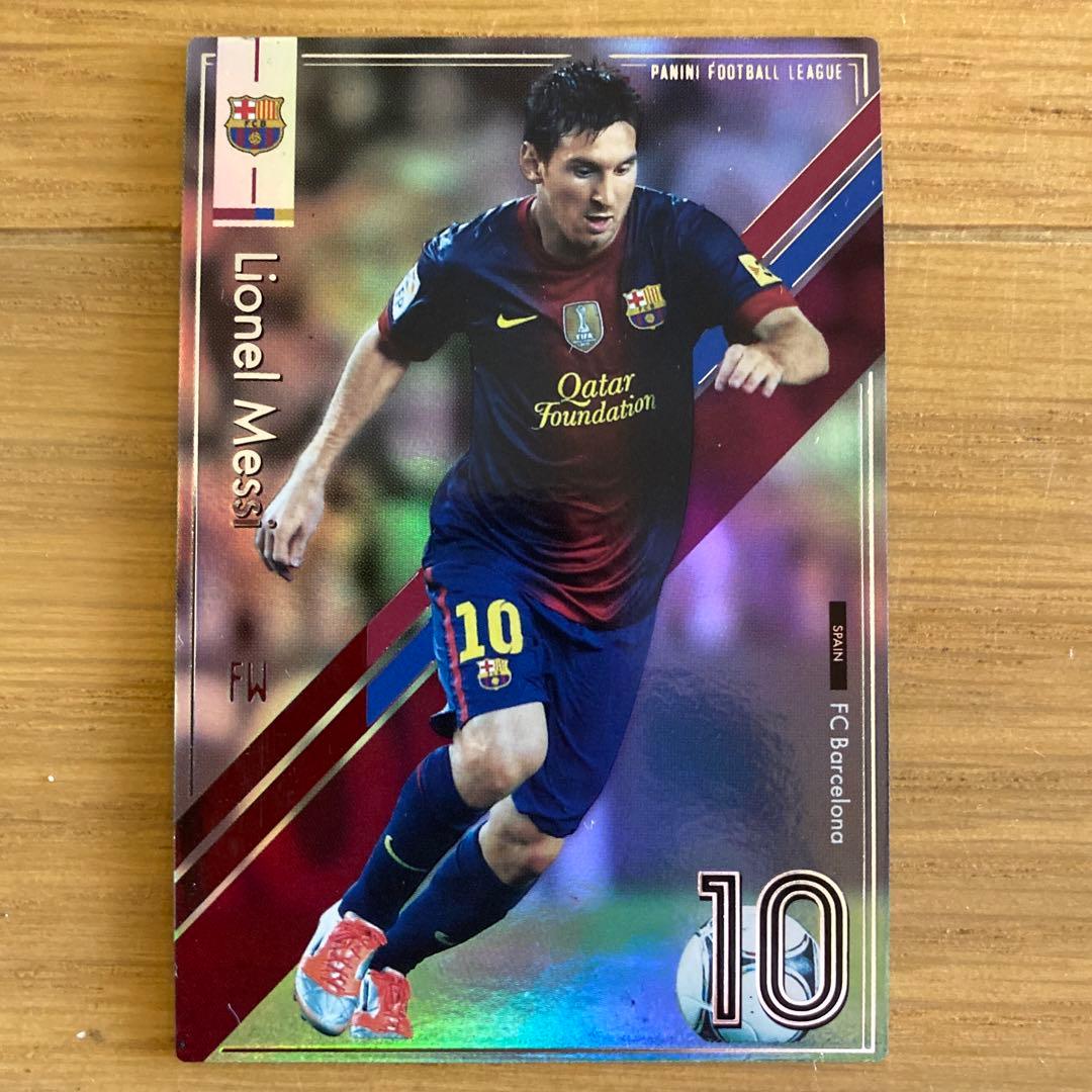 サッカーカード PANINI バルセロナ アルゼンチン リオネル メッシ m7