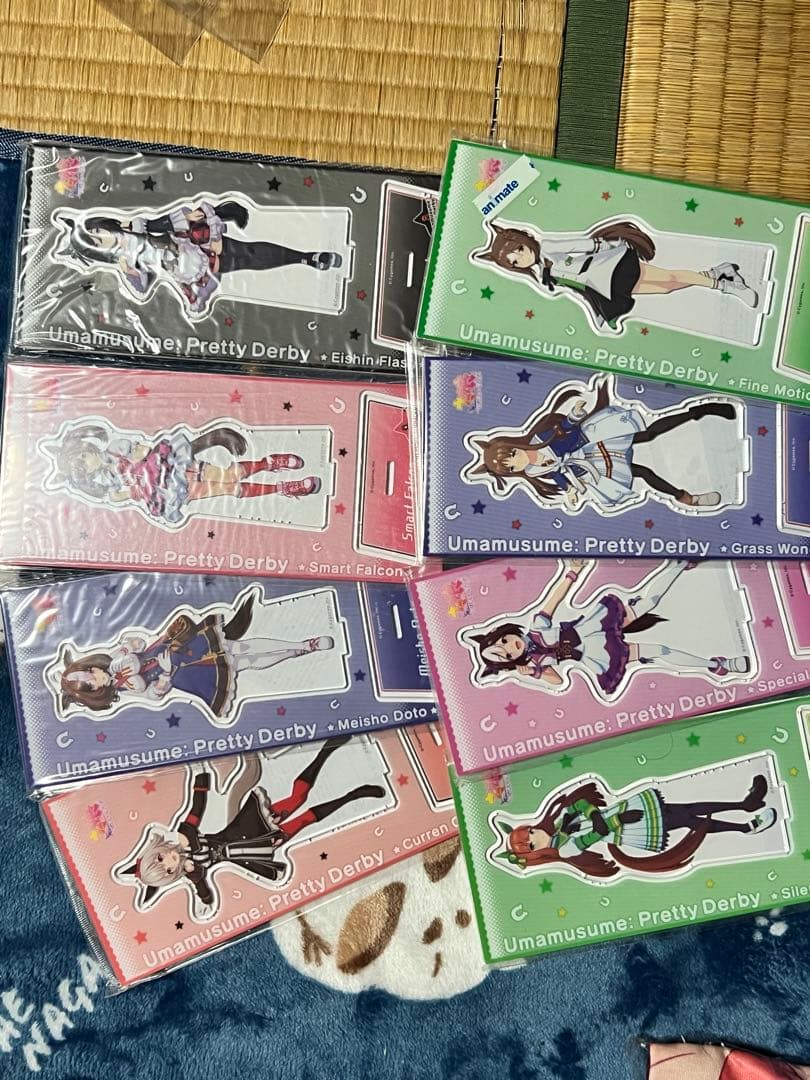 ウマ娘　アクリルスタンド　アクリルプレートセット15種類 TVアニメ『ウマ娘 プリティーダービー Season 3』 トレーディング