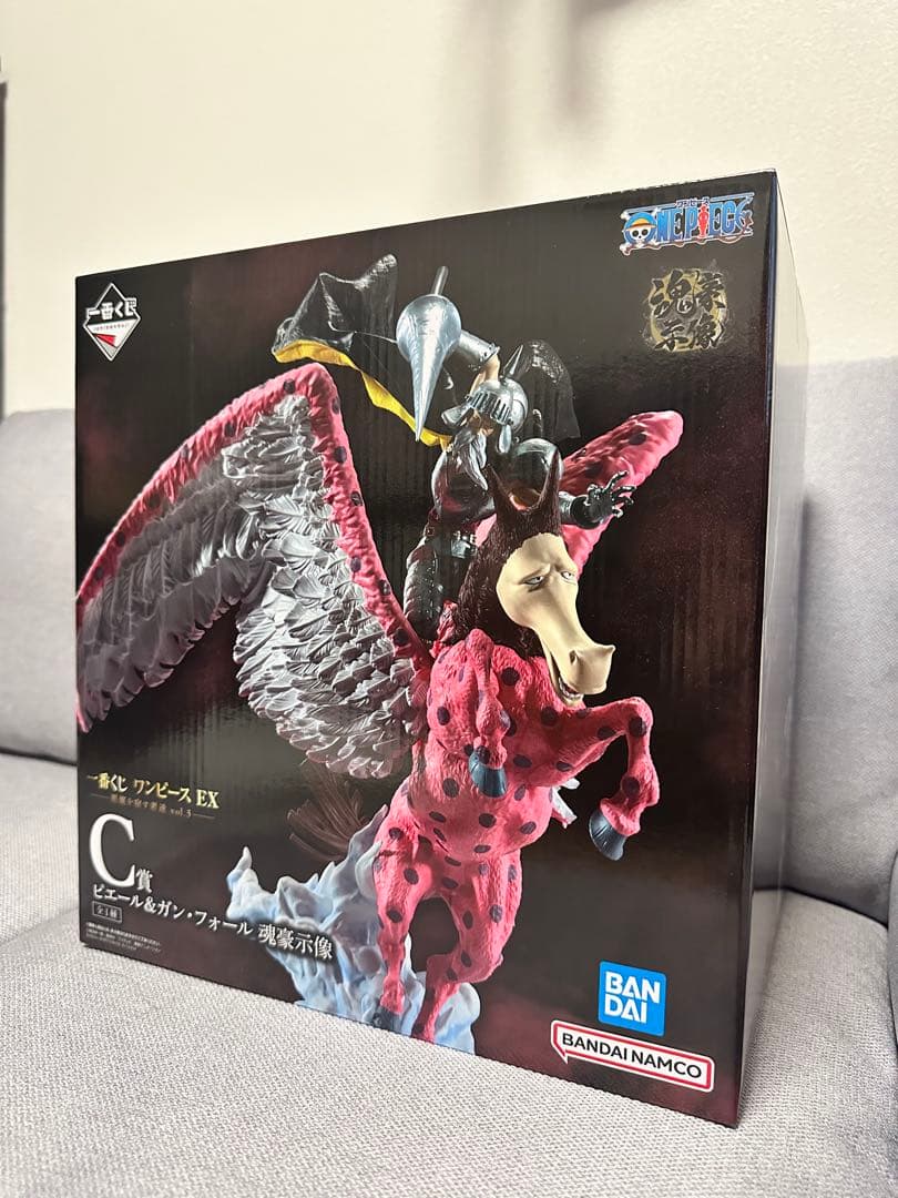 一番くじ ワンピース C賞 ガンフォール 悪魔を宿す者達 一番くじ ワンピースEX悪魔を宿す者達 C賞ピエー＆ガン・フォール魂豪