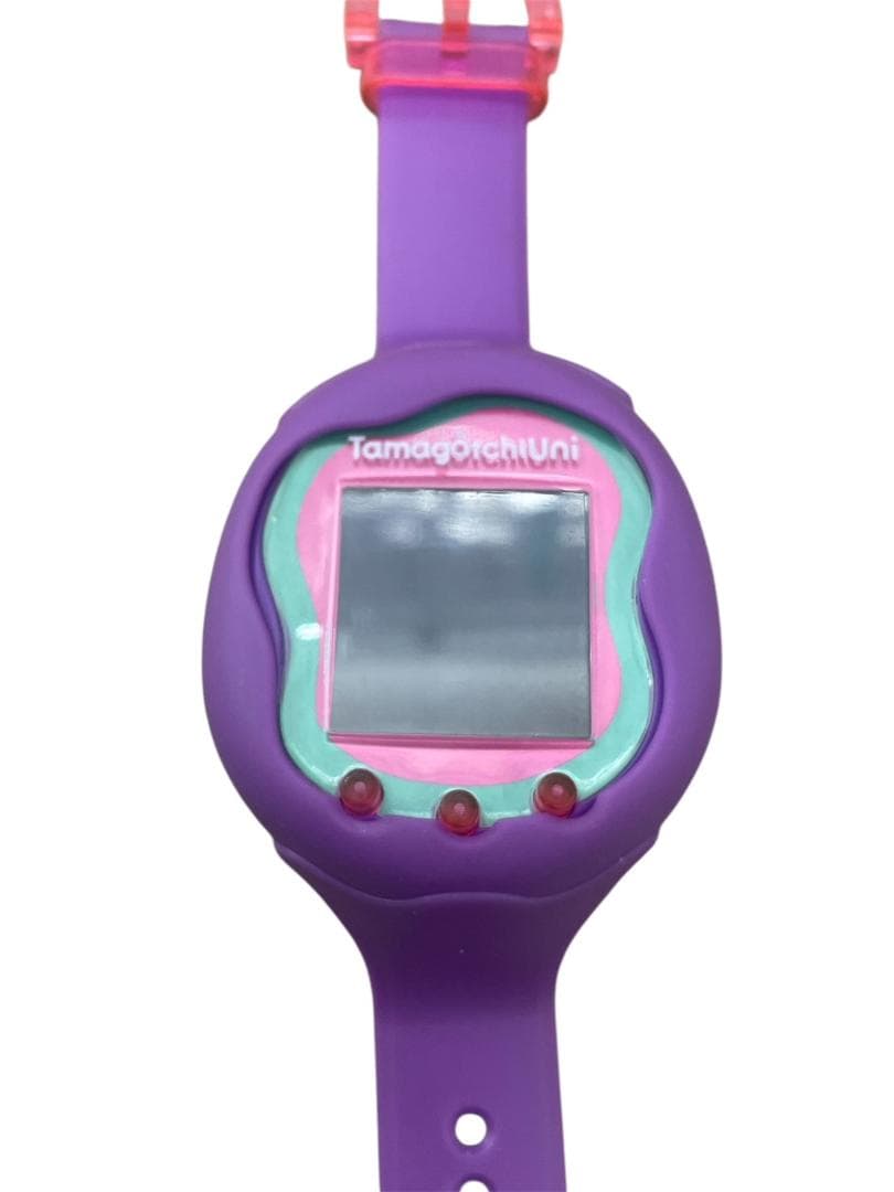 Tamagotchi Uni 紫色 USBケーブル付き たまごっち (O)