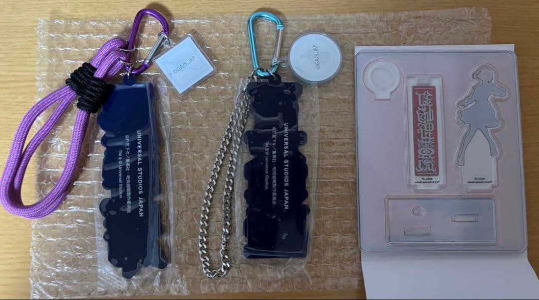 呪術廻戦 ユニバ USJ コレクタブルキーチェーン 五条 真希 ペン