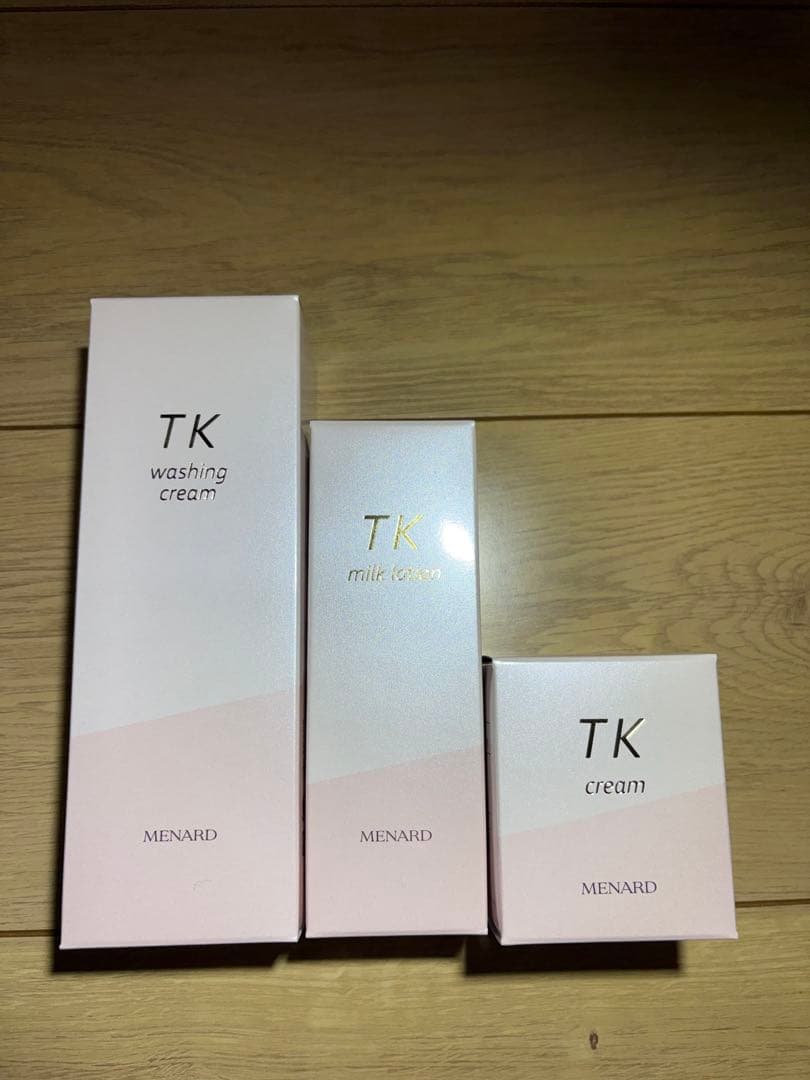 メナード TK ウォッシング、ミルクローション、クリーム TK - スキンケアのメナード化粧品