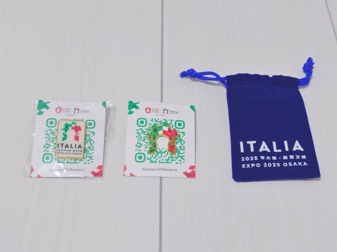 (激レア)大阪・関西万博　イタリア　非売品ピンバッチセット 大阪万博 イタリア ピンバッジ｜Yahoo!フリマ（旧PayPayフリマ）