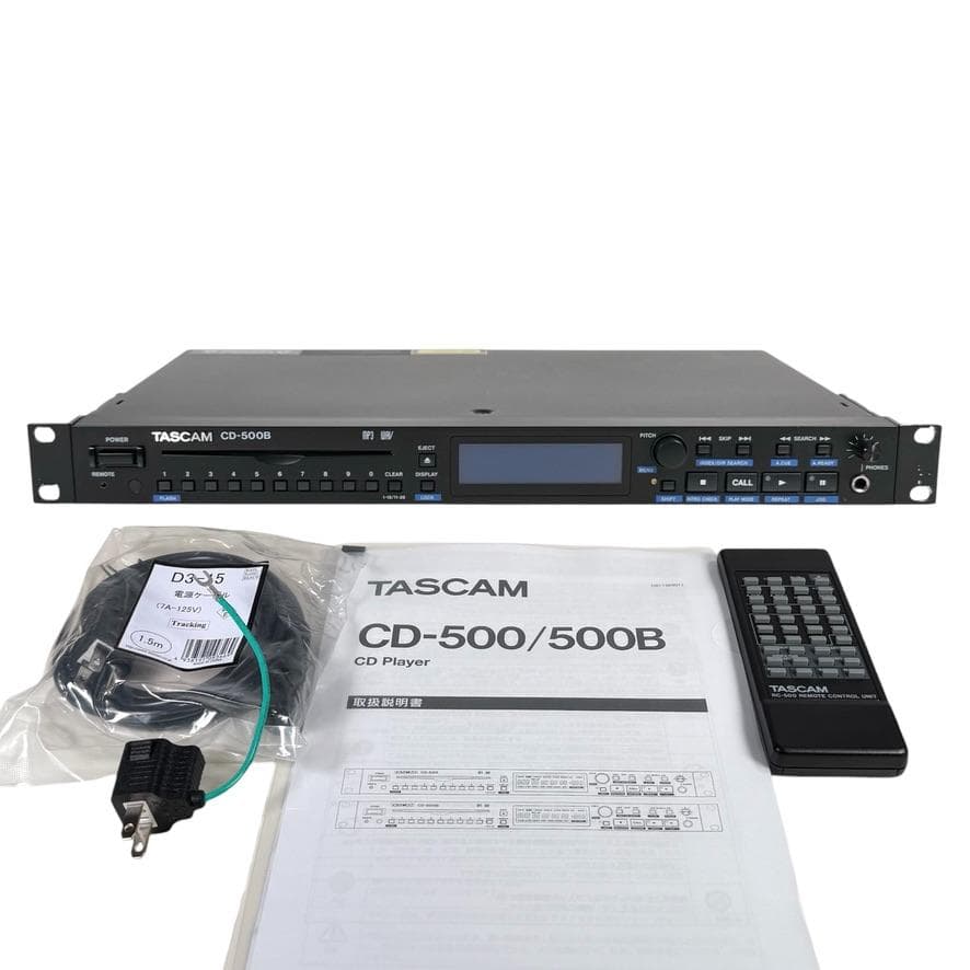 ◇優良動作品◇TASCAM CDプレーヤー 業務用1U CD-500B - メルカリ