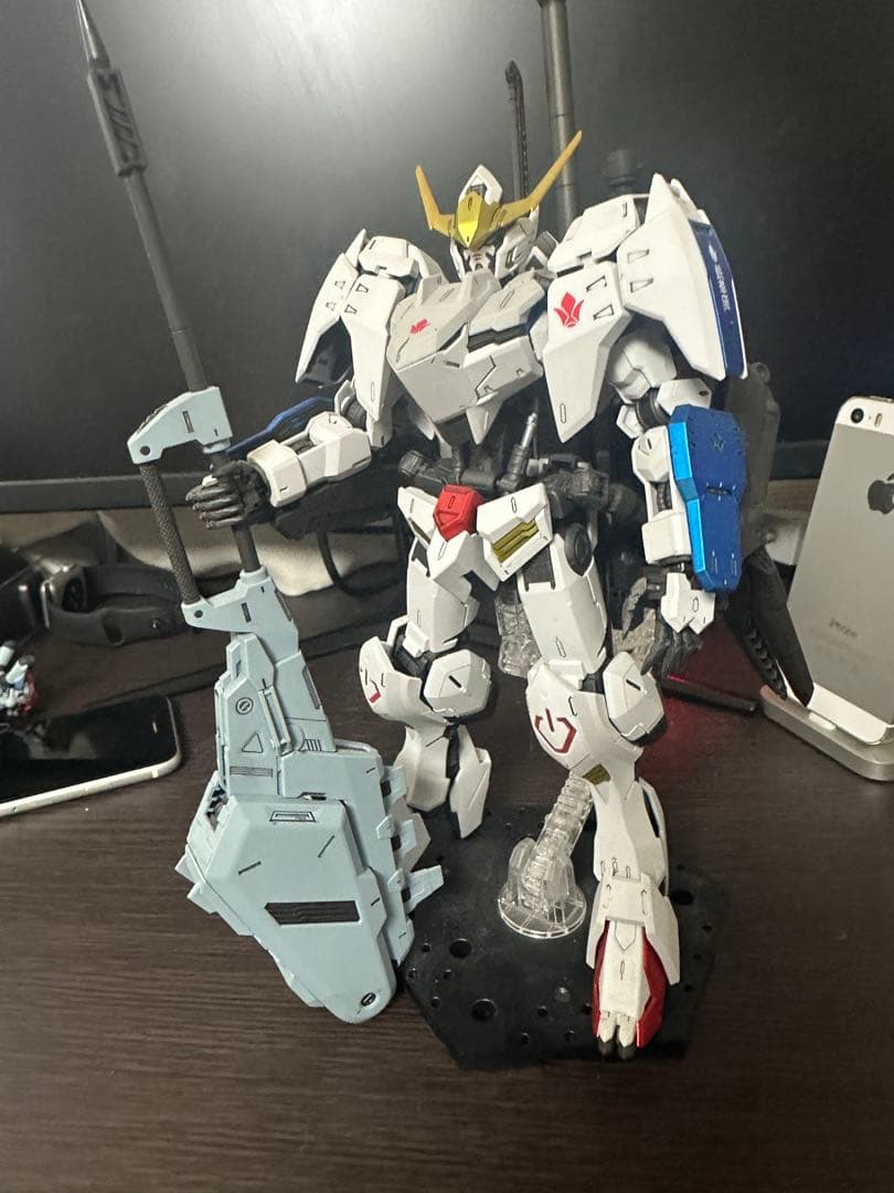 組立済】MG ガンダムバルバトス(第6形態) 拡張パーツ