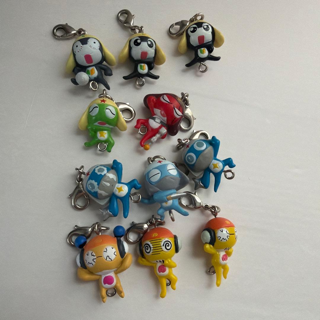 ケロロ軍曹 ケロロ小隊集合であります ファスナーチャーム フィギュア