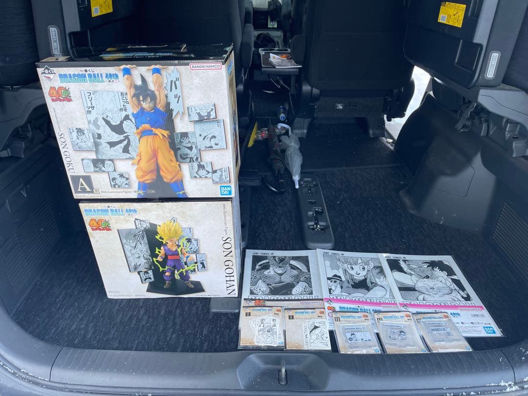 一番くじ ドラゴンボール 40th 其之ニ フィギュア2体、その他景品セット 一番くじ DRAGON BALL 40th ～其之二～｜一番くじ倶楽部｜BANDAI