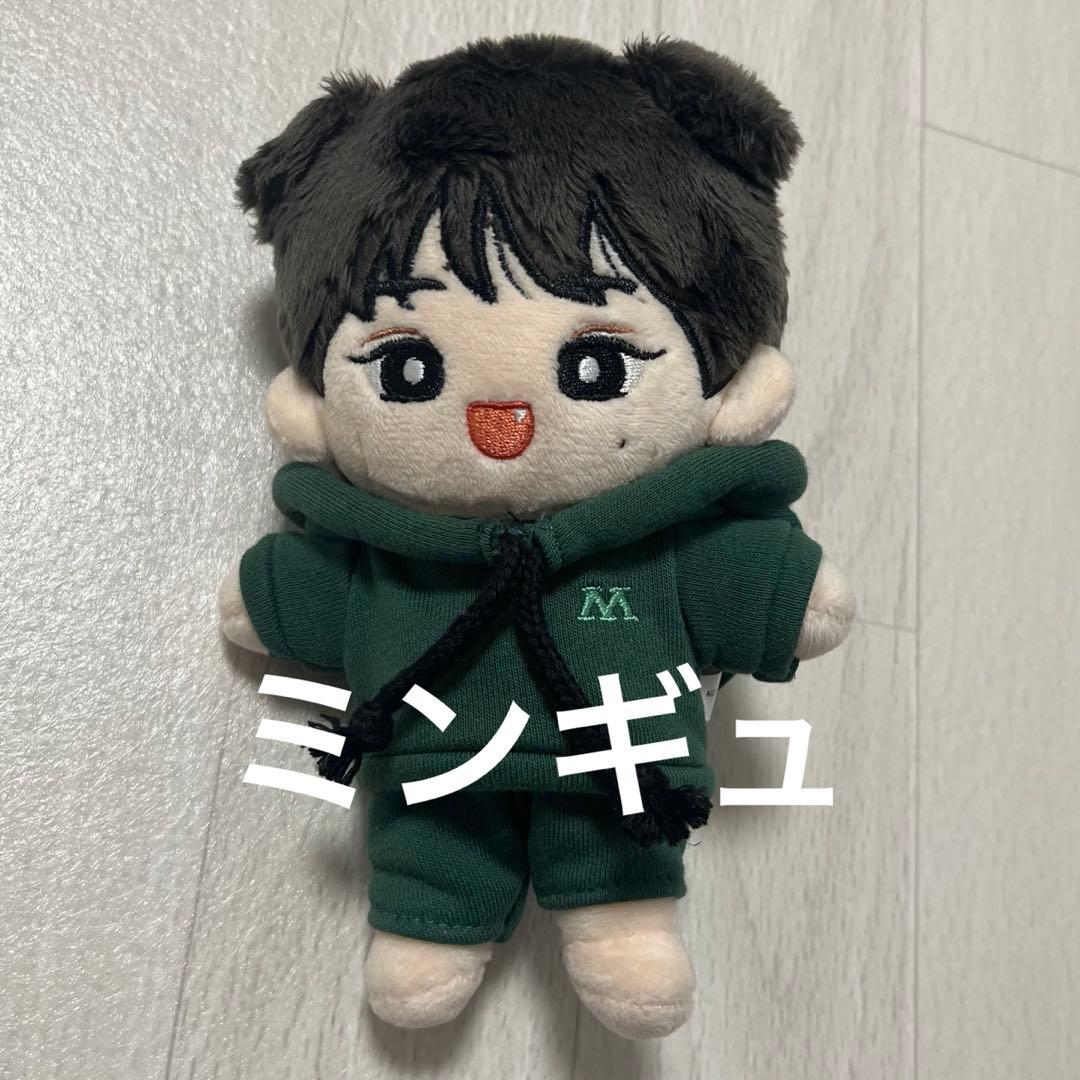 ミンギュ セブチ seventeen ドール ぬいぐるみ マスター 15センチ