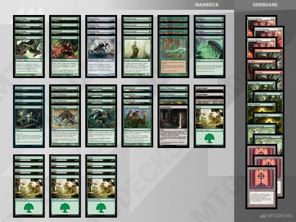 MTG Pauper Infect - 569 top decks • MTG DECKS