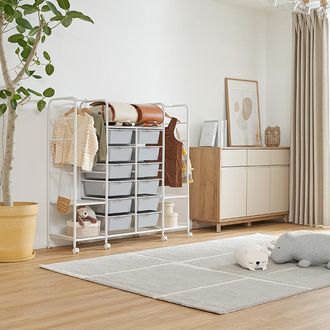 シンプルデザインのランドセルラック[幅125] | 【公式】LOWYA(ロウヤ