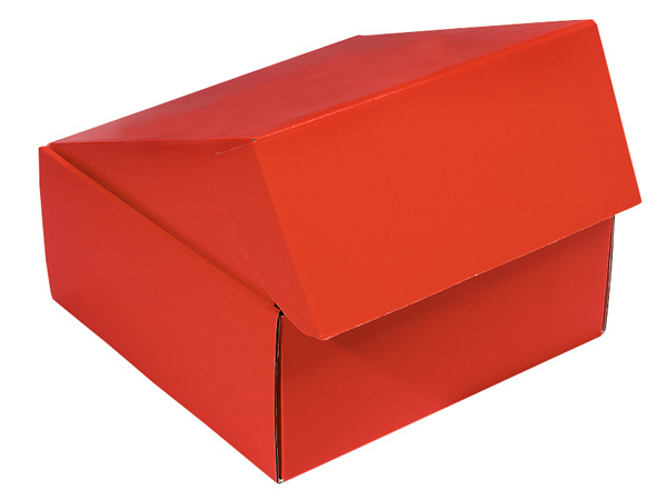 Red Gourmet Shipping Box, 9x9x4