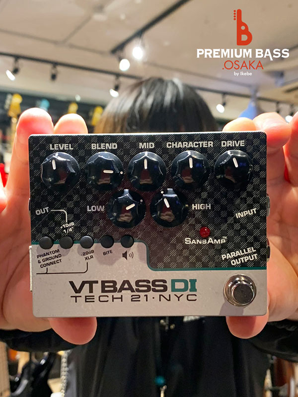 TECH21 SansAmp VT Bass DI2025/01/15 イケベ楽器店 プレミアムベース