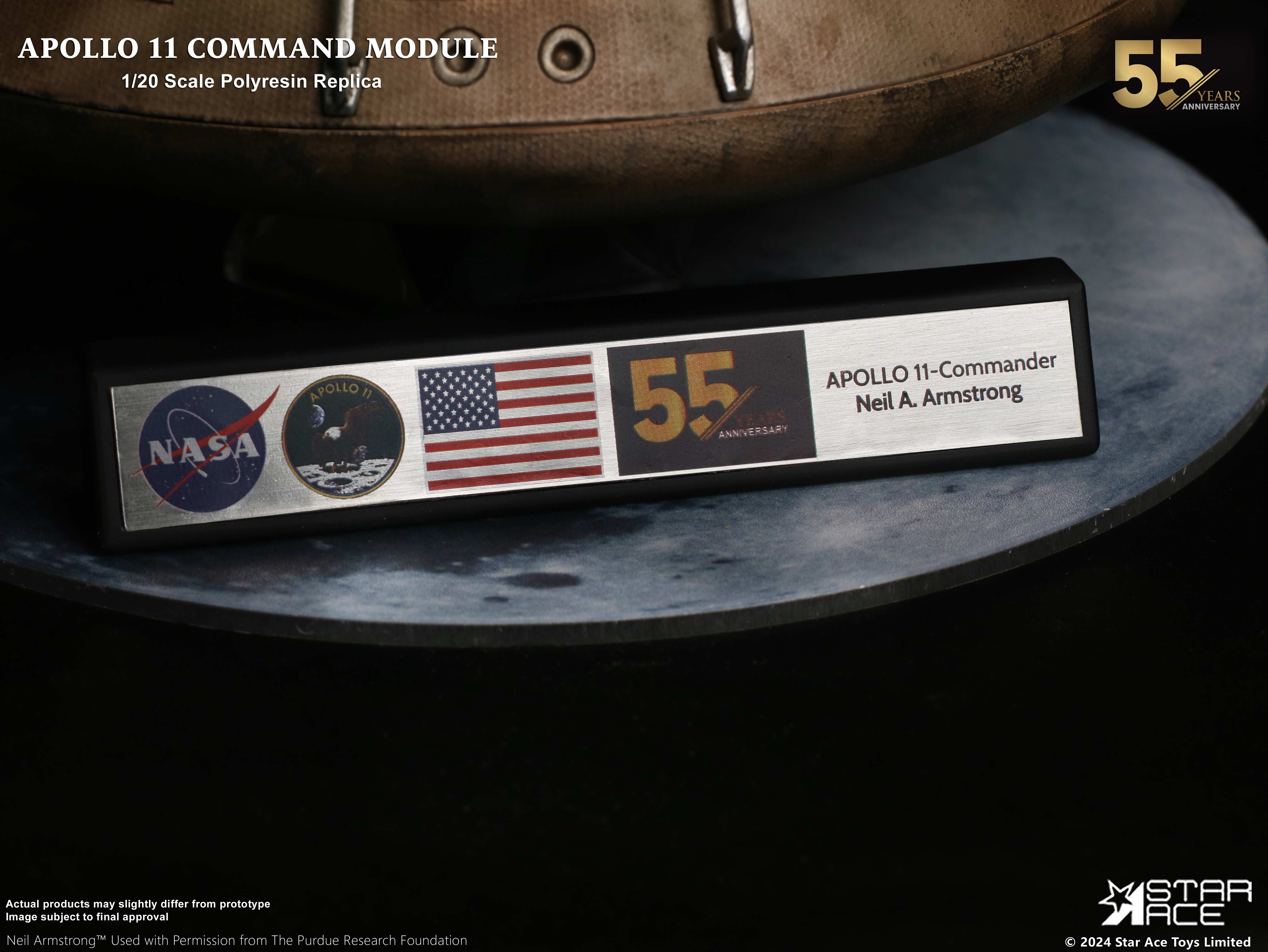 1/20 scale Apollo11 Command Module(DX) – Star Ace Toys Limited