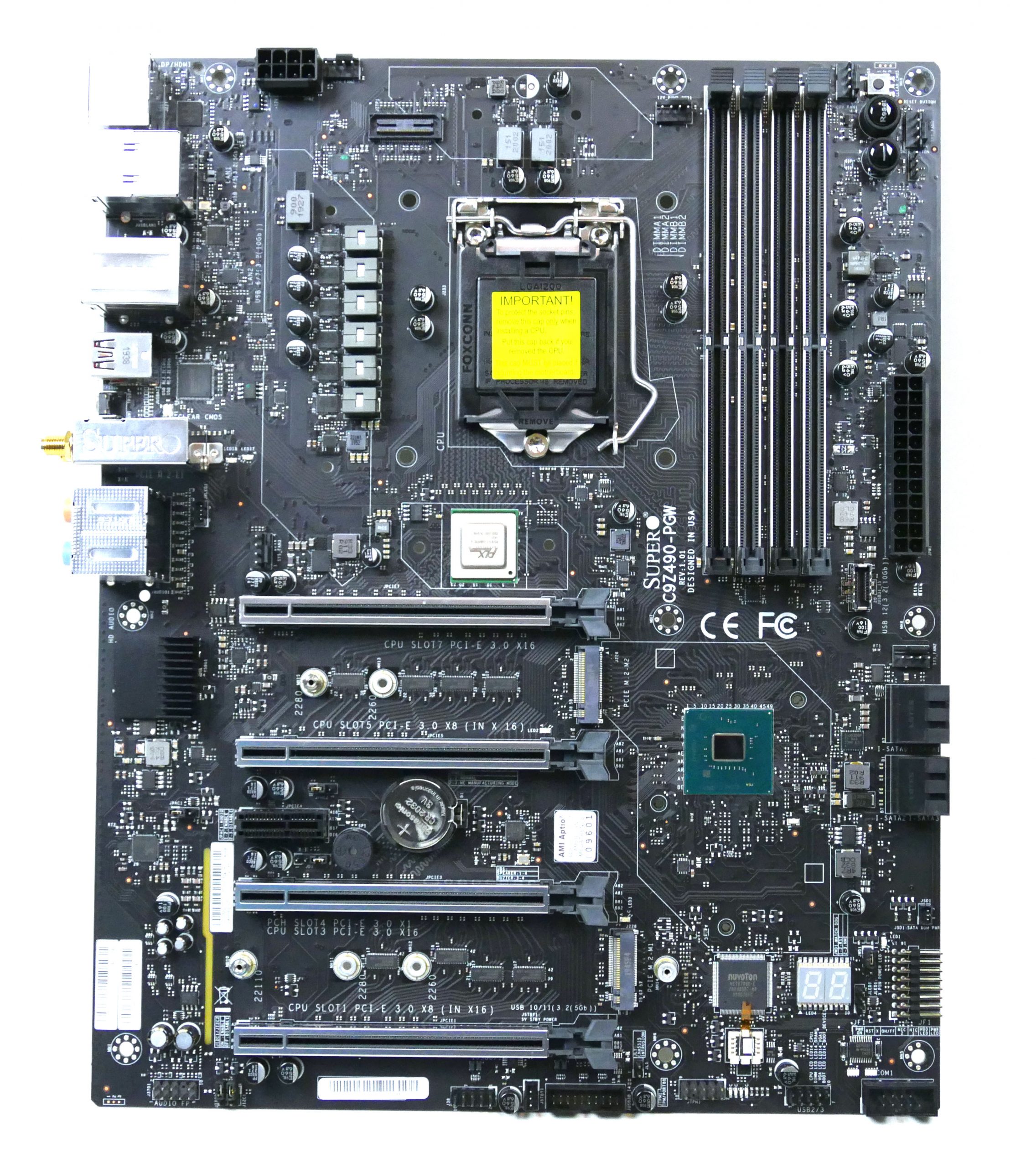 Supermicro C9Z490-PGW / PG Physical Review - Steve's Hardware