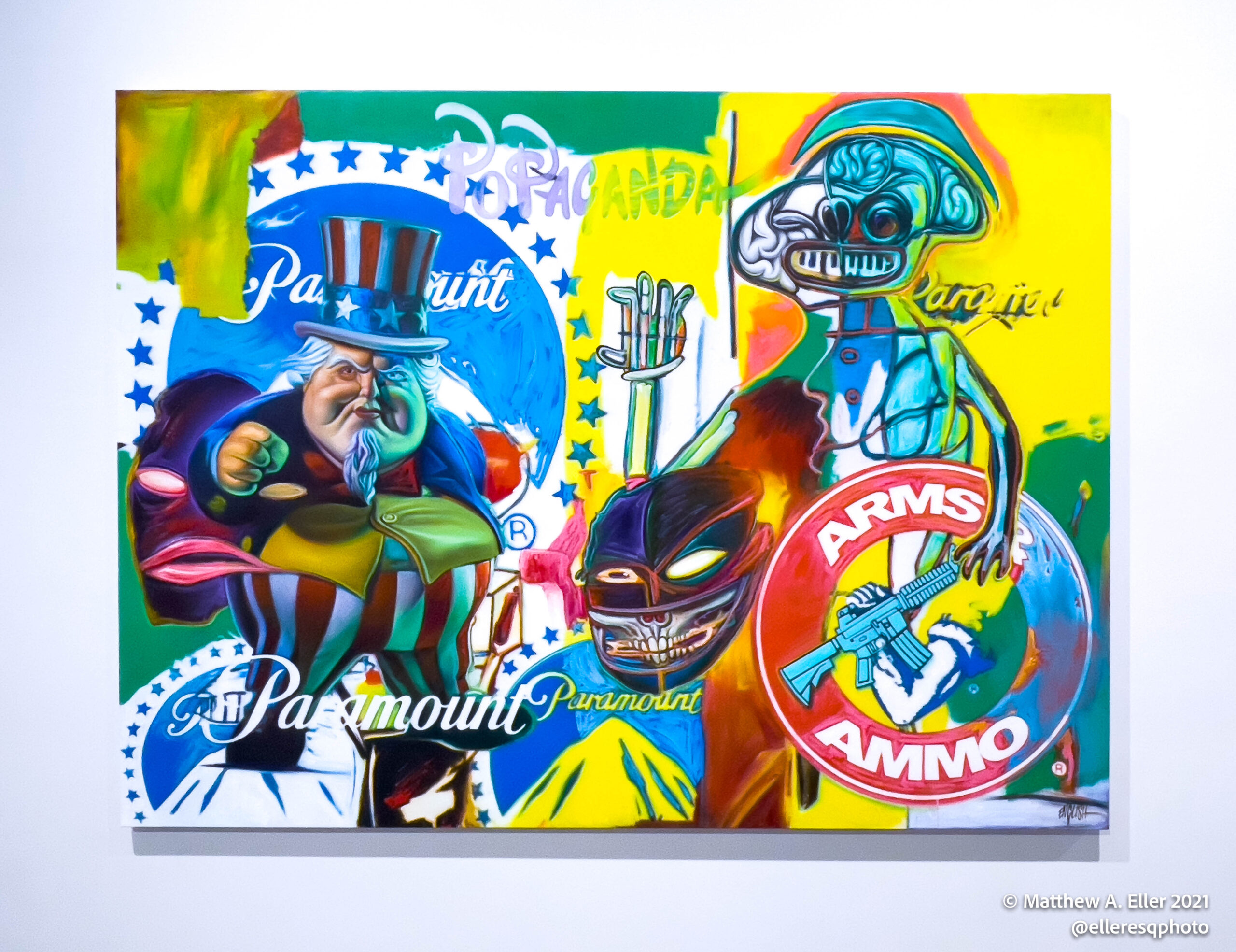 Preview: Ron English “Brand Royalty” @ Allouche Gallery Opening 9