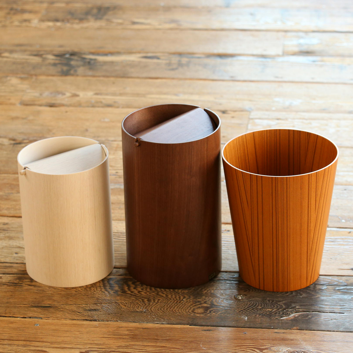 SAITO WOOD/ダストボックス 903 white oak grain -軽くて丈夫な、普段