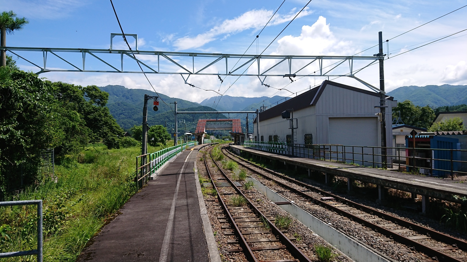 大糸線 信濃森上駅: のび部屋