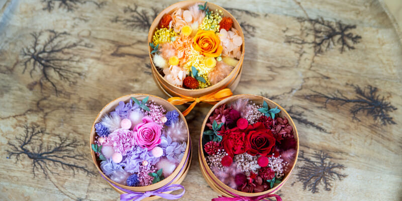 母の日ギフトに】心を込めて一つひとつ手作りしたフラワー