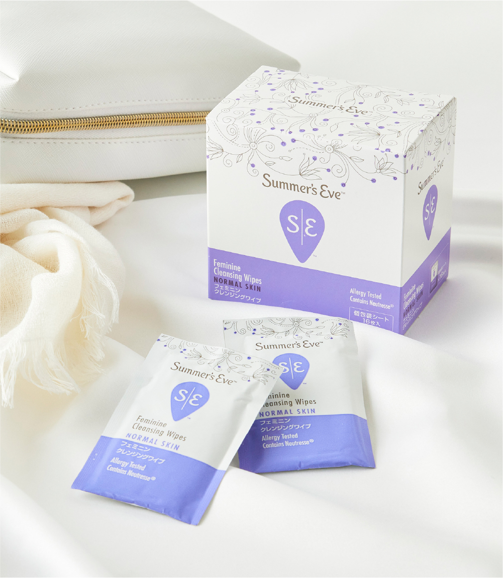 フェミニンクレンジングワイプ ノーマルスキン - Summer's Eve公式サイト