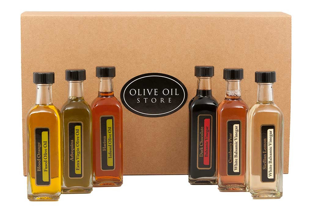 Olive Oil and Balsamic Vinegar Sample Pack - Olive Oil Store