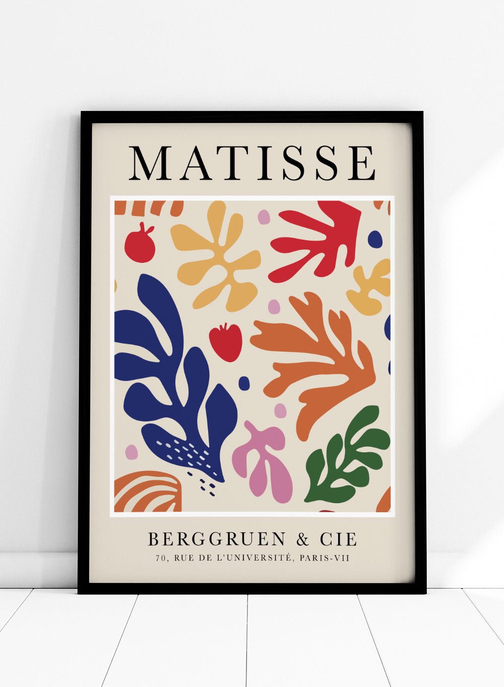 Henri Matisse The Cut-Outs Wall Art Print | Vintage Exhibition