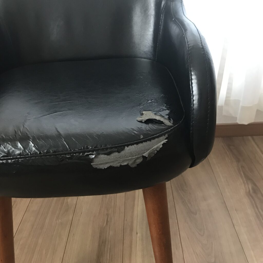 unico RICK arm chair 生地の張替えは出来る?全て自分でやってみました