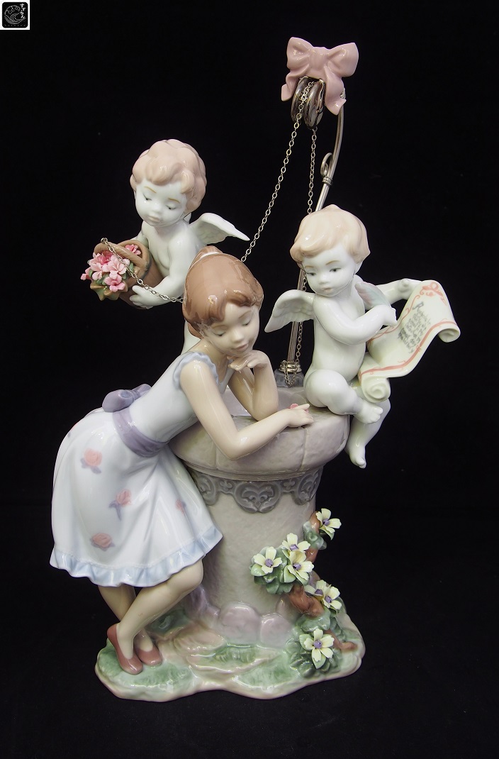 リヤドロ】【幸せを運ぶ天使たち】【絶版】【限定品500体】【高島屋